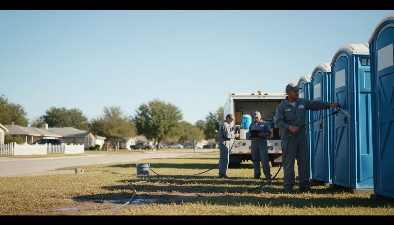 Long-Term Portable Toilet Rental in Wellston, OH near me